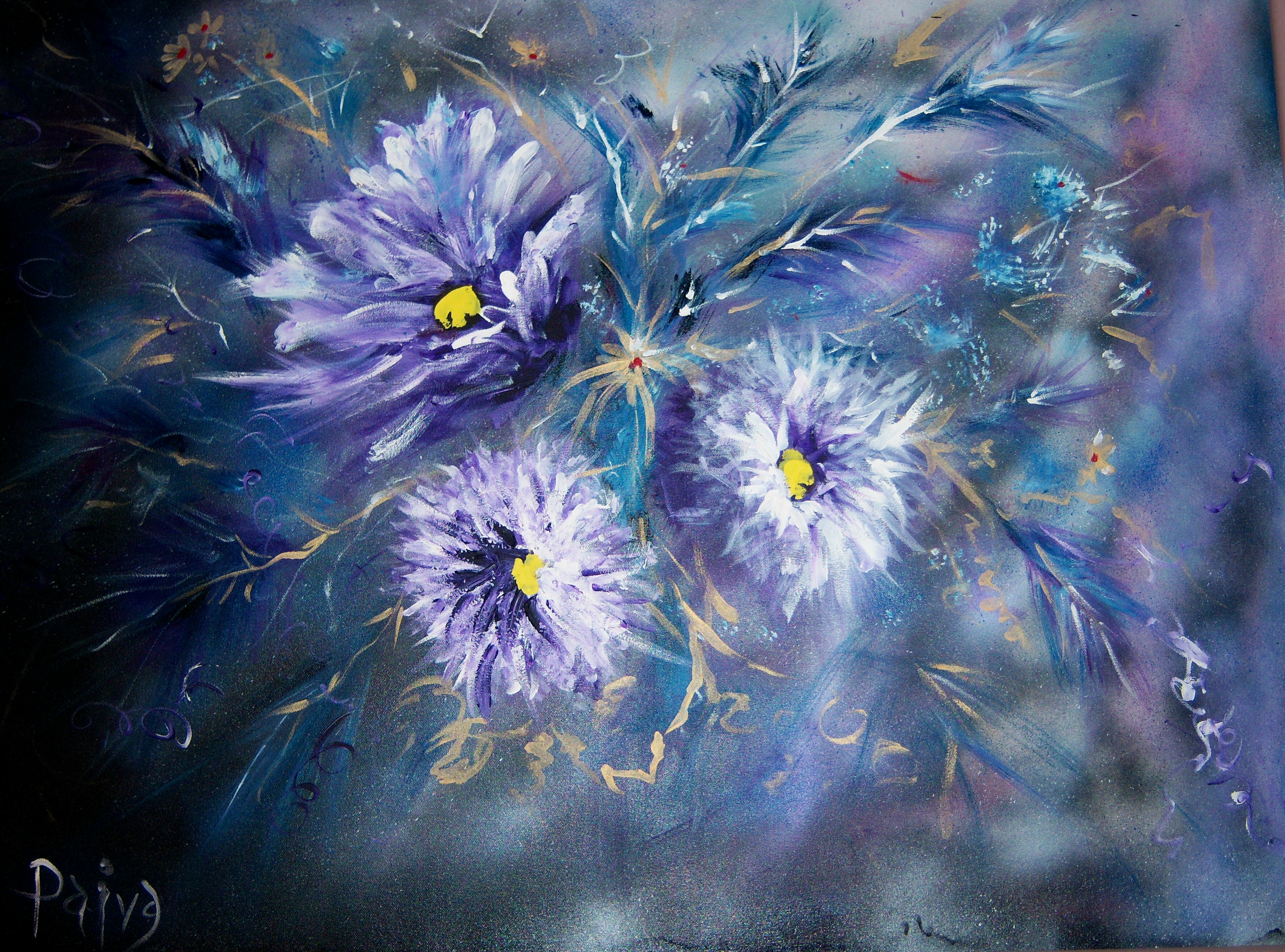 Floral Mist (acrylic)