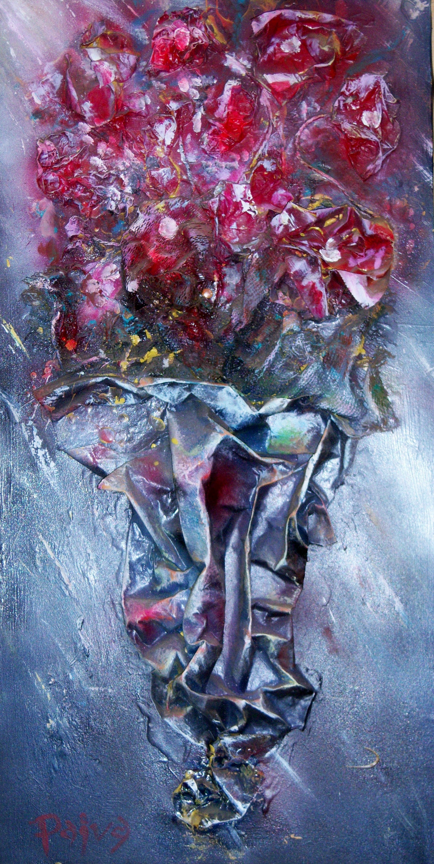 Roses (mixed medium)